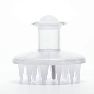 OOG Silicone Scalp Applicator Comb Liquid Guiding Portable Hair Oil Applicator Brush Durable Hair Care Scalp Massager Brush Scalp Relaxation