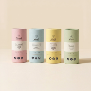 Coconut Matter MOOD Natural Deodorant 4-Pack - Tropical Strength Aluminum-Free Vegan Unique Scents