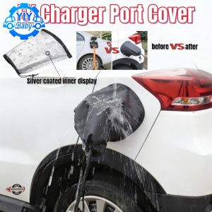 Outdoor EV Charger Port Cover Magnetic Waterproof Charging Gun Case Universal Car Charger Port Cover