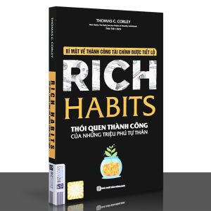 Sách - Rich Habits - Thói Quen Thành Công Của Những Triệu Phú Tự Thân - Bizbooks TẶNG kèm SÁCH NÓI và BOOKMAK