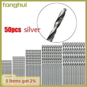 fanghui 100 50 cái Bộ mũi khoan thép tốc độ cao HSS tráng Titan