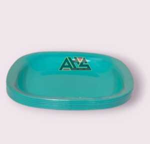 6 Pcs Piring Segi+6 Pcs Baskom/Sepaket12 pcs