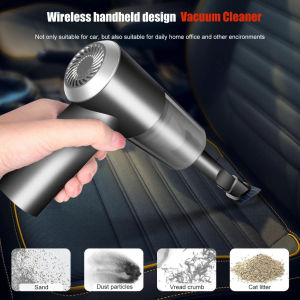 Center Point 120W Small Vacuum Cleaner Portable Wireless Mini Handheld Wet&Dry Cordless Vacuum