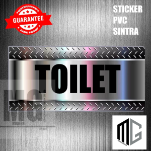 Modern Metallic Toilet Sign Men & Women Door Sign for Hotel Office Home Restaurant Waterproof