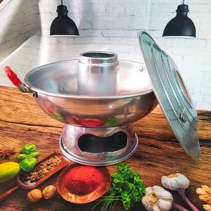 [TẾT] NỒI LẨU CÙ LAO - Lẩu THAN TRUYỀN THỐNG - Nồi Lẩu NÚI LỬA. Chất liệu Nhôm dụng cụ nấu các món lẩu ĐẶC SẢN MIỀN TÂY đậm chất truyền thống
