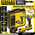 New* Stanley FATMAX SBW920M2K Cordless Brushless Impact Wrench 20V Max Kit  Set and with VARIANTS ( CRDLSIMPWR ) ( STAN20V ) [GIGATOOLS]