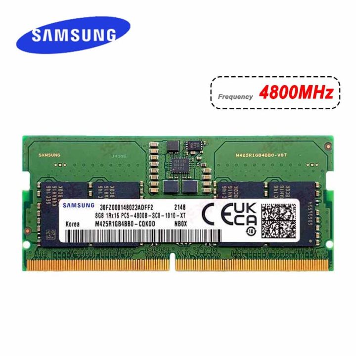 Notebook DDR5 RAM 8GB 16GB 32GB 4800Mhz 5600Mhz SO