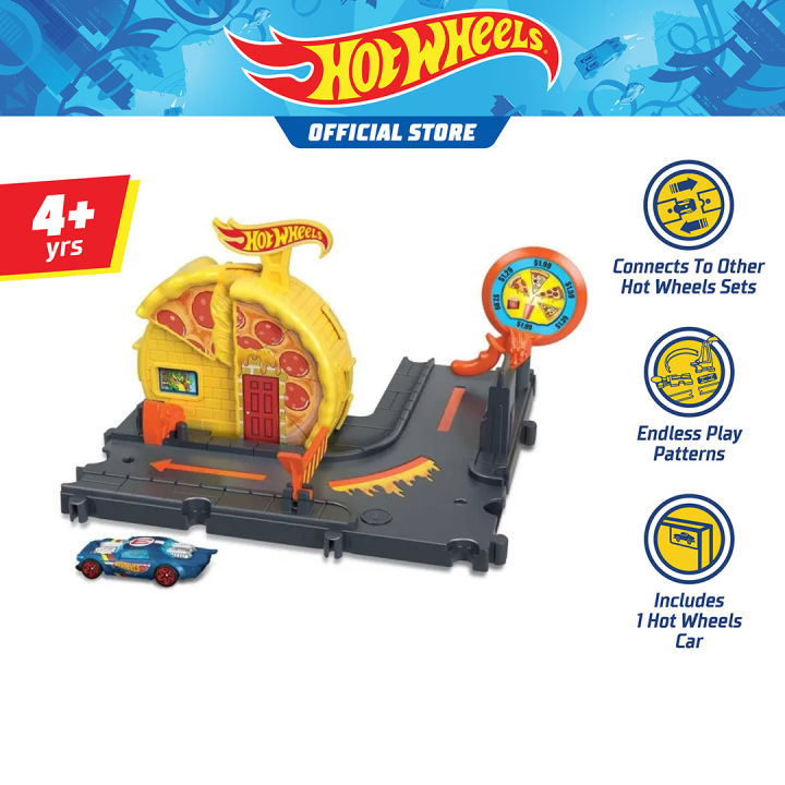 Hot wheels cheap pizza track