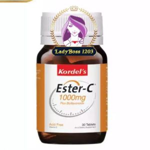 Kordels Ester-C 1000mg [Vitamin C 24 hours + Acid Free] (30 tablets /120+30 tablets)