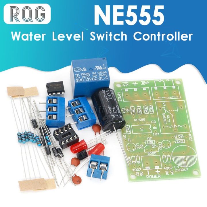 NE555 Water Level Switch Controller Kit Water Level Sensor Automatic