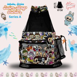 Tas Olahraga Anak Labubu (Free Custom Nama)