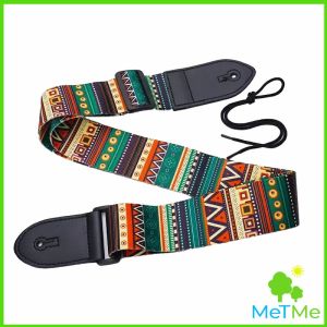 METME สายสะพายกีตาร์ สายสะพาย 80-135cm แข็งแรง กันน้ำ กันเหงื่อ กว้าง 5cm guitar belt