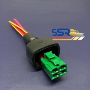 SOCKET SOKET KABEL REGULATOR KIPROK KAKI 4 KAWASAKI NINJA R RR S SS KABEL 3MM ORIGINAL