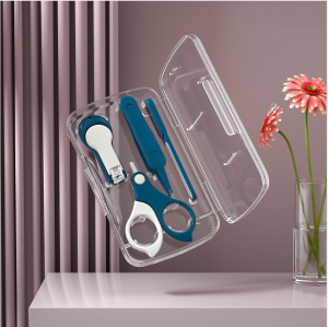 karabl shop  ชุดกรรไกรตัดเล็บเด็กเล็ก 4 ชิ้น มี2แบบให้เลือก