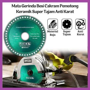Mata Gerinda Besi Anti Karat Cakram Pemotong Keramik Multifungsi Super Tajam - FR GALLERY