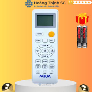 Điều khiển điều hòa AQUA Mã 02 remote máy lạnh AQUA - Tặng kèm pin - Hoàng Thịnh SG