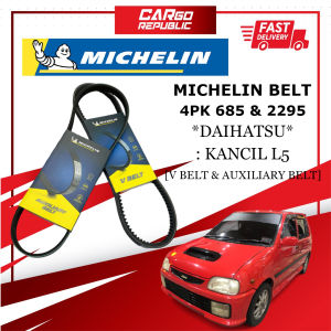 Michelin Belt [4PK 685 / 2295] Daihatsu Kancil L5 V Belt & Auxiliary Belt Made In France 100% Original