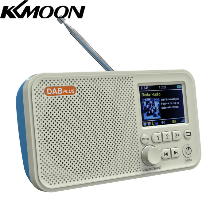 Digital AM FM Radio Portable, Rechargeable Radio Digital Tuner ...