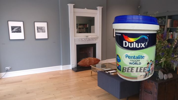 ((100% ORIGINAL))《DULUX Pentalite》 Paint Grey Colour ／／ Cat Warna ...