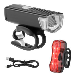 Waterproof Bicycle Light USB Rechargeable Bike Front Light Flashlight With Bike Computer LCD Speedometer Cycling Head Light Horn