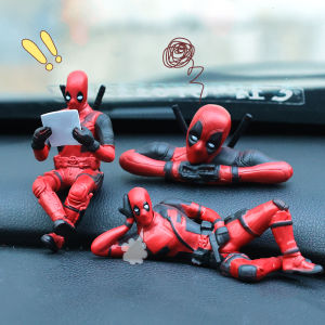 Siêu Anh Hùng Deadpool nhân vật phim hành động nội thất xe hơi Xe Máy mô hình anime Trang Trí búp bê mini Mặt Dây Chuyền Đồ Chơi Trẻ Em