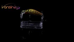 Mồi Câu Cá Chìm Minnow 6.5cm / 9g Mồi Ném Dài Minnow Mắt 3D Mồi Câu Cá Với 2 Móc Trible