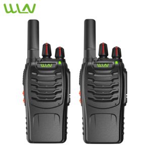 WLN KD-C888D 5W Portable Two Way Walkie Talkie Radio VHF/UHF 400-470MHz- SET OF 2