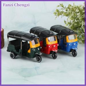 Fanzi ล้อแม็กรถสามล้อจำลองย้อนยุครุ่นสามล้อของเล่นรถจักรยานยนต์รุ่นของเล่น