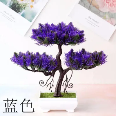 Bunga Plastik Hiasan Pajangan pot Dekorasi pohon cantik Bonsai Duri