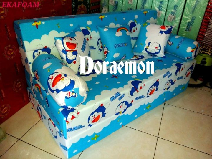 SOFA BED INOAC YUKATA KASUR LIPAT KASUR PIKNIK FOLDING BED MURAH