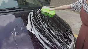 Microfiber Car Washer Sponge Cleaning Car Care Detailing Brushes Washing Towel Auto Gloves Styling Accessories