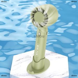 [COD] shiou Portable Handheld Charging Fan Mobile Phone Holder Student Dormitory Mini Fan Summer Cooling Tool Outdoor Small Fan Handheld