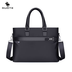AUOTE Fashion Business Bag 14 - inches Laptop Bag Shoulder Bag Portable Cross Body Bag Large Capacity Handbag Waterproof Messenger Bag Travel Commuter Bags Leisure Bag