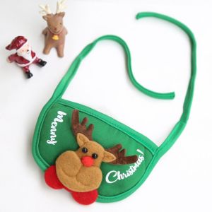 DGFDF Clothes Autumn Saliva Towel Costume Decoration Supplies Pet Triangle Scarf Pet Christmas Hat Pet Clothing Bandana Santa Hat