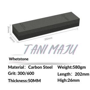 Whetstone 300/600Grit mengasah Batu air/keluli karbon/Batu asal/A129