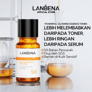[BPOM] LANBENA 20% Vitamin C Murni Serum Kulit Pencerah/Perawatan Kulit Pemutih 7 Hari /Whitening Brightening SKIn Care 15ml/30ml