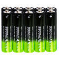 GTF 18650 9900mAh Rechargeable Battery 3.7V Li-ion Battery For Flashlight. 