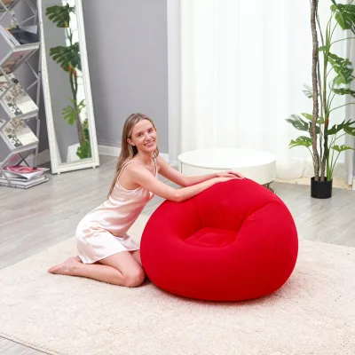 NLS Bean Bag Dewasa Single Sofa Minimalis Sofa Millenial Bean Bag portabel Sofa Santai Angin Waterproof