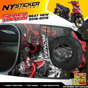 Stiker Tangki Bensin Beat FI New Beat Street Beat Deluxe Beat 2024 Stiker Tangki Beat