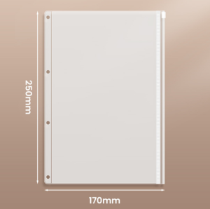 ID organizer book large capacity home protection sleeve data storage bag looseleaf ID card bag