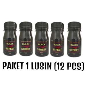 12 PCS BLACK STREET MAGIC PENGHITAM BODY MOTOR PERMANEN 30 MILI