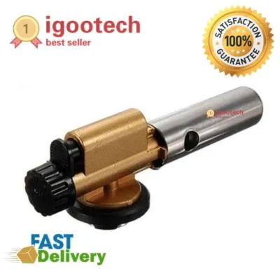 iremax Space หัวพ่นไฟความร้อนสูง 1500 ํC Space Atom M-60 หัวพ่นแก๊สมีทีกดจุดไฟ ใช้ประกอบอาหาร บัดกรี เชื่อม
