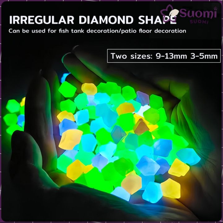 Suomi%203-13mm%20Luminous%20Sand%20Stone%20Glow%20In%20Dark%20Home%20Pebbles%20Stone%20Path%20Outdoor%20Yard%20Fish%20Tank%20Decorations%20-%20Image%203
