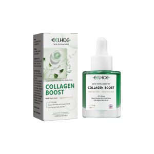 Eelhoe Hyaluronic Acid Anti Wrinkle Essence Collagen Boost Anti-aging Serum Skin Plumping Firming Serum Remove Wrinkle Line Lightening Fine Lines Brightens and Tightens Facial Skin(30ml)