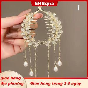 [COD] EHBqna 3PF Ship within 24 hours Kẹp tóc nơ bện kẹp tóc bướm ngọc trai kẹp tóc đuôi ngựa khóa kẹp tóc phụ kiện Hàn Quốc