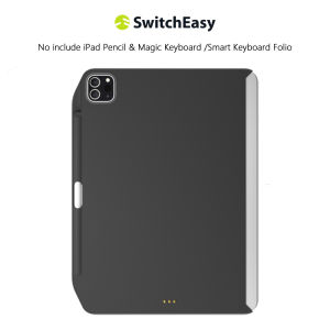 SwitchEasy CoverBuddy [2021 Upgrade] M1 for Apple iPad Pro 11 Inch (3nd Generation) /12.9 Inch 2021&2020& 2018 Compatible with Magic Keyboard Smart Keyboard Folio with Pencil Holder [Support Apple Pencil Charging]