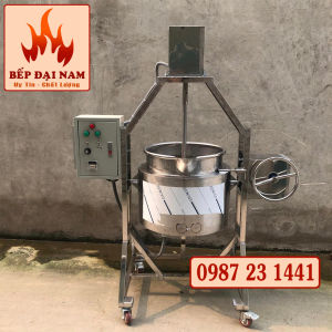 Nối nấu cánh khuấy có tay quay nối nấu inox đa năng dung tích 30 Lít