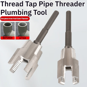 Thread Tap Pipe Threader Plumbing Tool Integrated Thread Opener Precise Thread Universal Electric Drill Tapping Die Tool