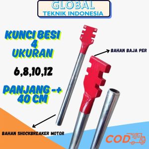 Terlaris!!! Alat penekuk besi / bending besi beton ukuran 4mm 6mm 8mm 10mm 2 varian pilihan