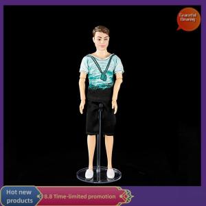 Graceful Acrylic Doll Holder Stands Transparent 30cm Figure Display Waist Foot Support Rack Bracket For 1 6 Doll Toys Show